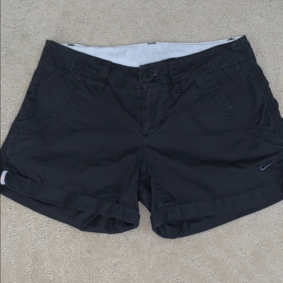 Nike Pants - Lightweight Grey Nike Cuffed Shorts